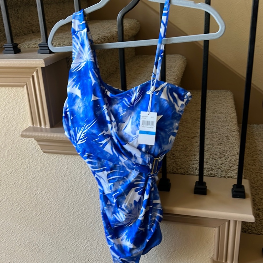 Trina Turk Asymmetrical Swimsuit
